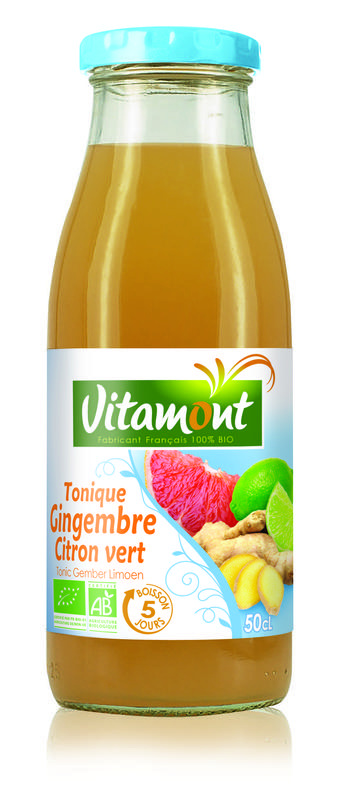 Vitamont Vitamont Tonic Ingwer-Limette Bio (500 Ml)