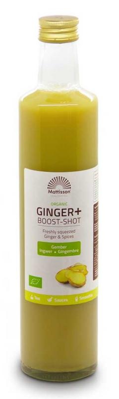 Mattisson Bio-Ingwer + Boost Shot Bio (500 Ml)