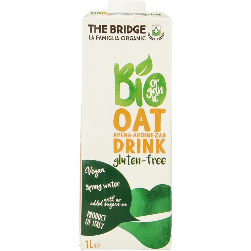 The Bridge The Bridge Haverdrink glutenfrei Bio (1 Liter)