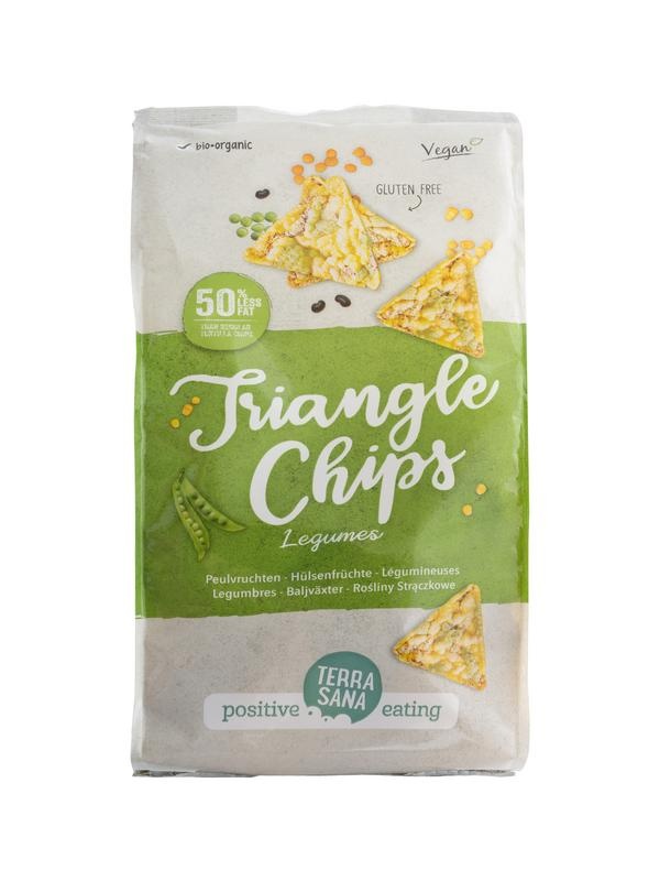 Terrasana Terrasana Dreieckschips Hülsenfrüchte Bio (80 Gramm)