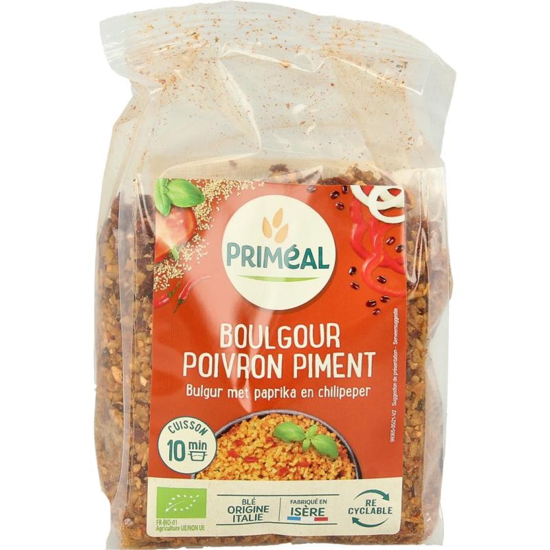 Primeal Bulgur mit Paprika und Chilischote Bio (300 Gramm)