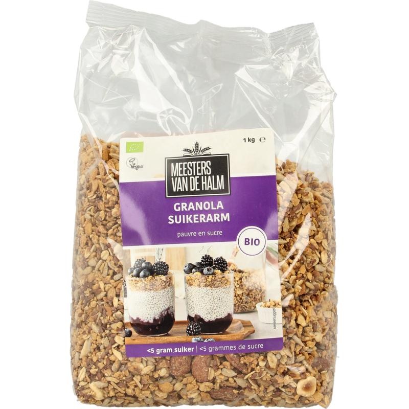 De Halm Granola zuckerarm Bio (1 kg)