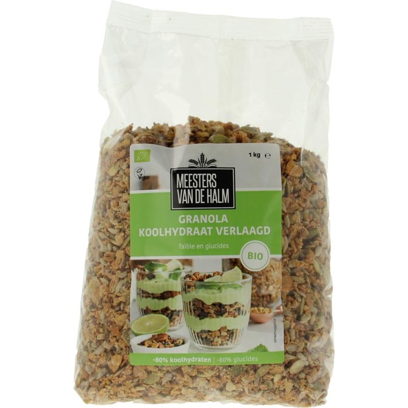 De Halm Granola kohlenhydratreduziert Bio (1 kg)