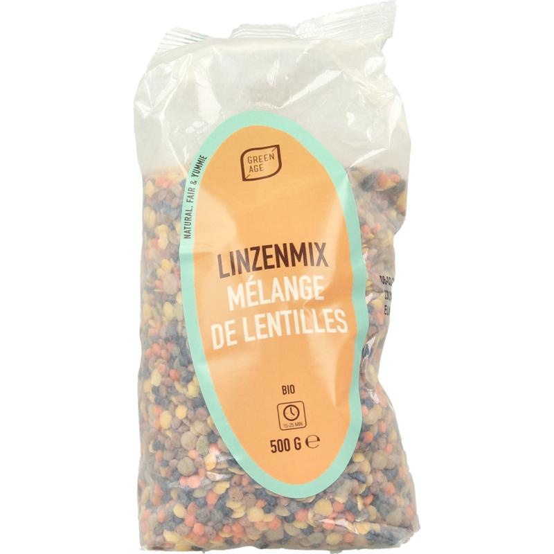Greenage Linsenmischung Bio (500 Gramm)