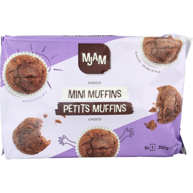 Mjam Schokoladenmuffins Bio (252 Gramm)