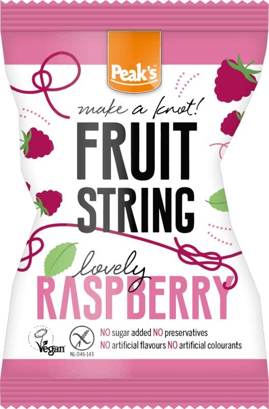 Peak's Peak's Fruit String Himbeere glutenfrei (14 Gramm)