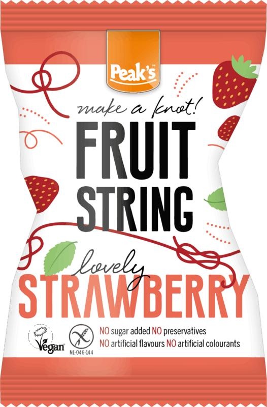 Peak's Peak's Fruit String Erdbeere glutenfrei (14 Gramm)