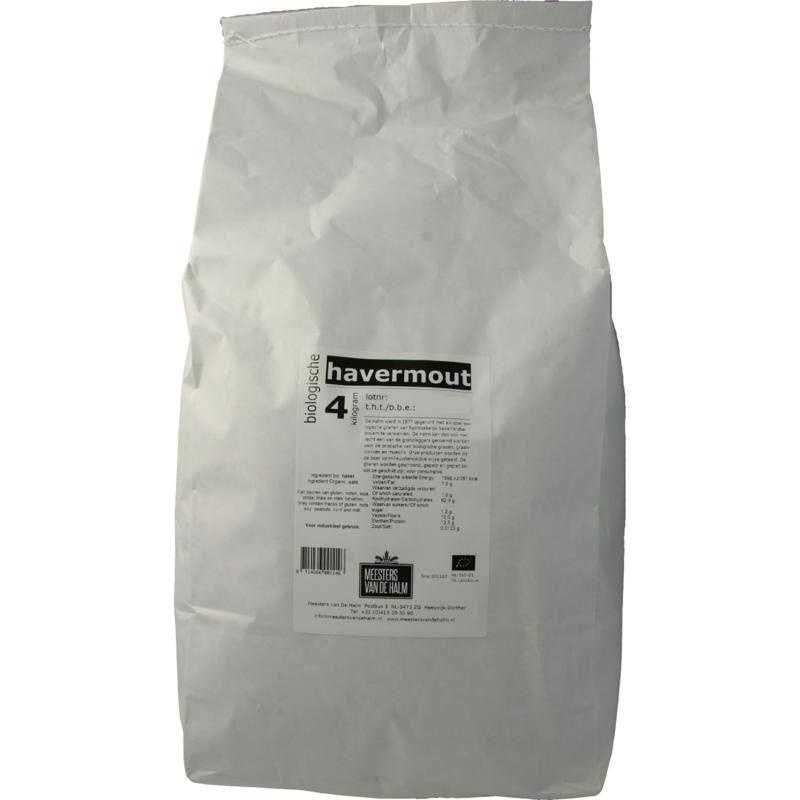 De Halm Haferflocken Bio (4000 Gramm)