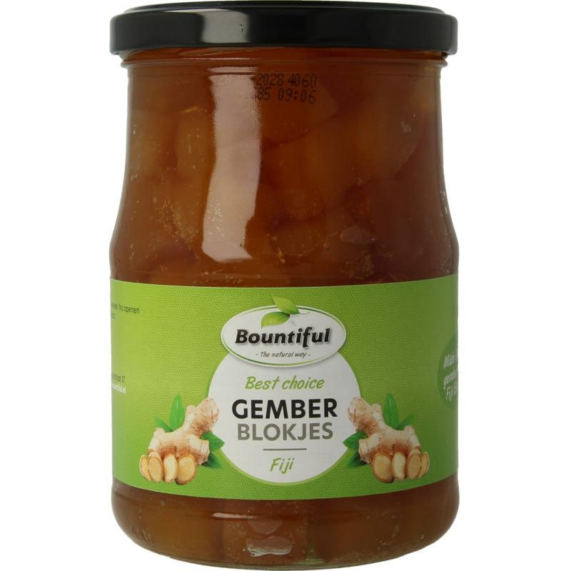 Bountiful Reichlich Fidschi-Ingwerwürfel (720 Gramm)