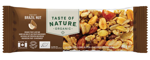 Taste Of Nature Brasilianischer Nuss-Müsliriegel Bio (40 Gramm)
