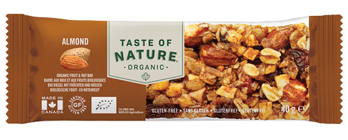 Taste Of Nature Mandel-Müsliriegel Bio (40 Gramm)
