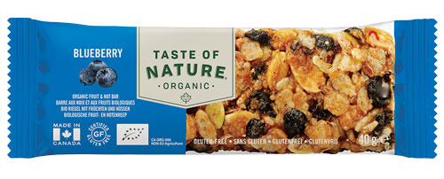 Taste Of Nature Blaubeer-Müsliriegel Bio (40 Gramm)