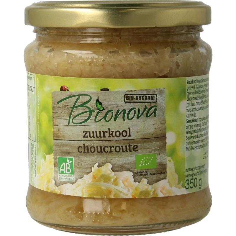 Bionova Bionova Sauerkraut Bio (350 Gramm)