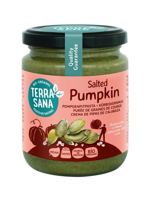 Terrasana Kürbiskernpaste mit Himalaya-Salz Bio (250 Gramm)