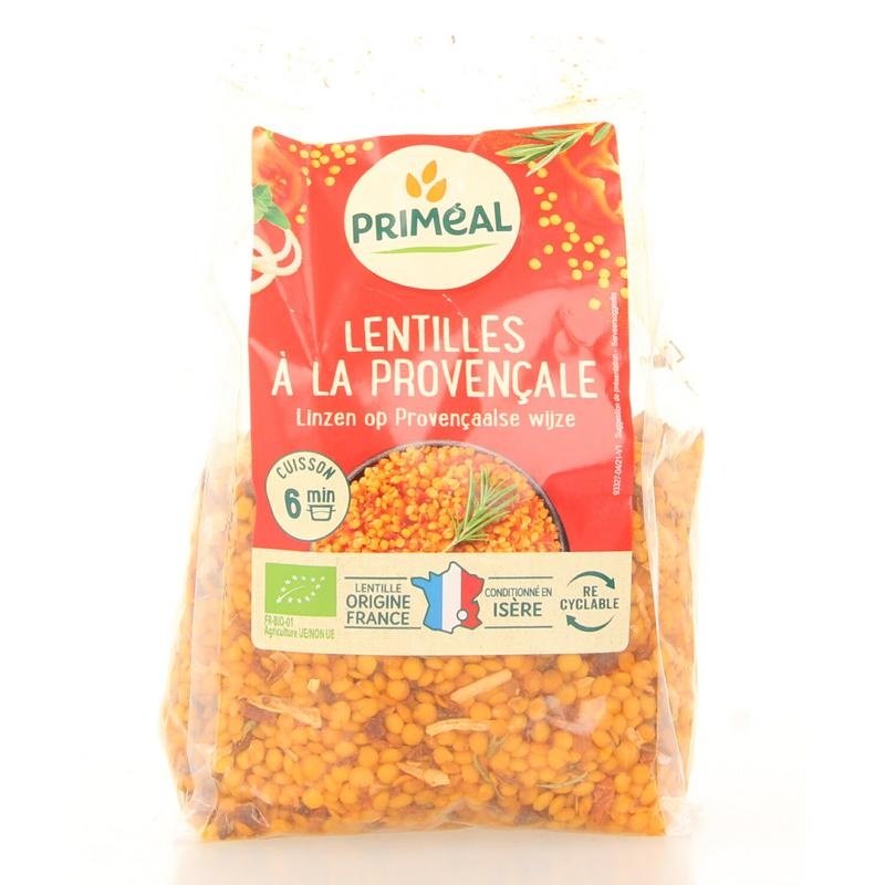 Primeal-Linsen nach provenzalischer Art, biologisch (300 Gramm)