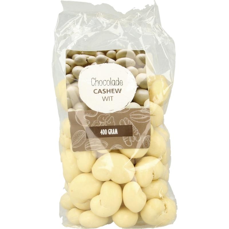 Mijnnatuurwinkel Mijnnaturewinkel Schokoladen-Cashewnüsse weiß (400 Gramm)