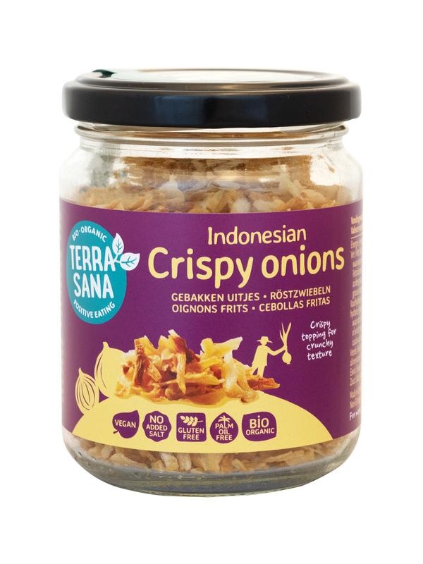 Terrasana Terrasana Indonesische Röstzwiebeln Bio (75 Gramm)