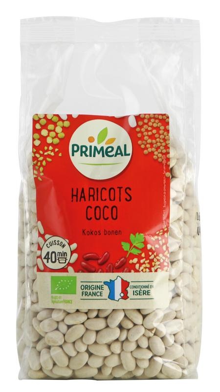 Primeal Kokosbohnen aus Frankreich Bio (500 Gramm)