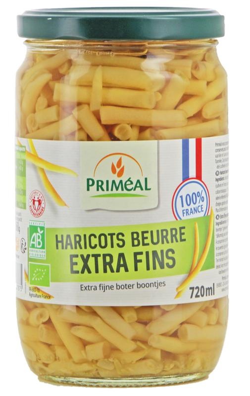 Primeal Butterbohnen extrafein aus Frankreich Bio (660 Gramm)