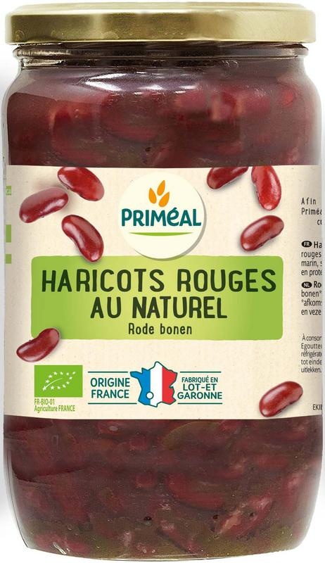 Primeal Rote Bohnen aus Frankreich Bio (660 Gramm)
