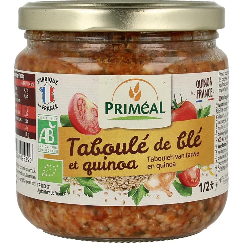 Primeal Primeal Tabouleh aus Weizen und Quinoa Bio (400 Gramm)