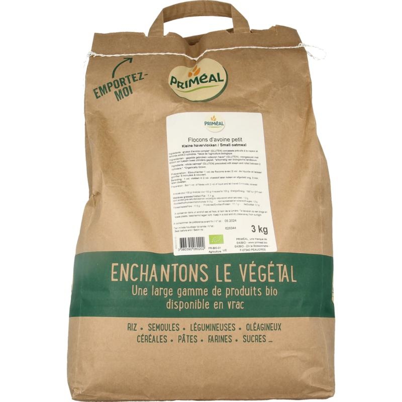 Primeal Haferflocken Bio (3 kg)