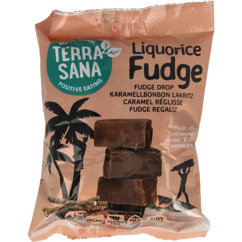 Terrasana Terrasana Fudge Lakritze Bio (150 Gramm)