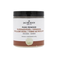 Jacob Hooy Pure Powder Flohsamenfasern (140 Gramm)