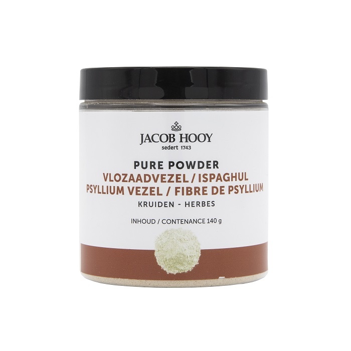 Jacob Hooy Jacob Hooy Pure Powder Flohsamenfasern (140 Gramm)