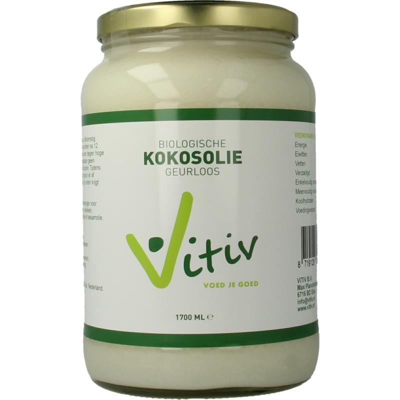 Vitiv Kokosöl geruchlos bio (1700 Ml)