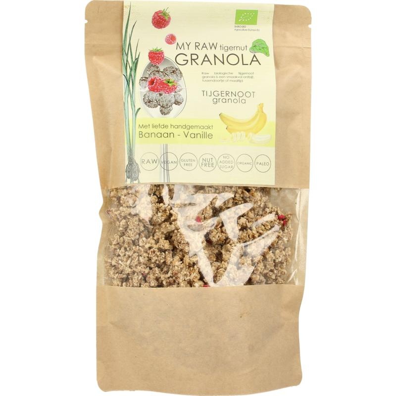 Vitiv Erdmandel-Müsli Banane Vanille Bio (230 Gramm)