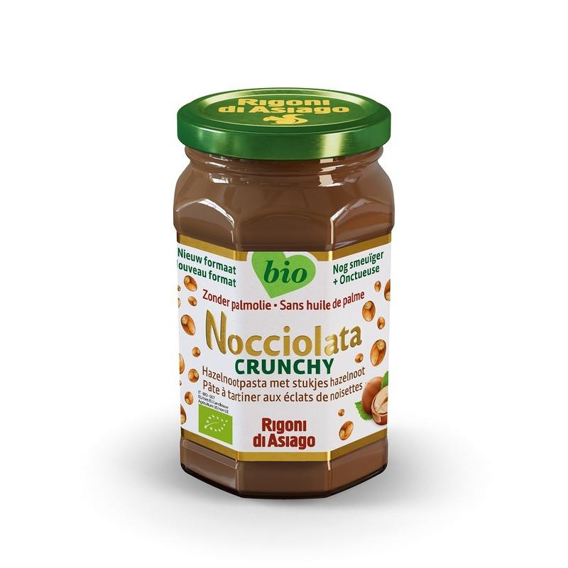 Nocciolata Haselnussaufstrich knusprig Bio (250 Gramm)