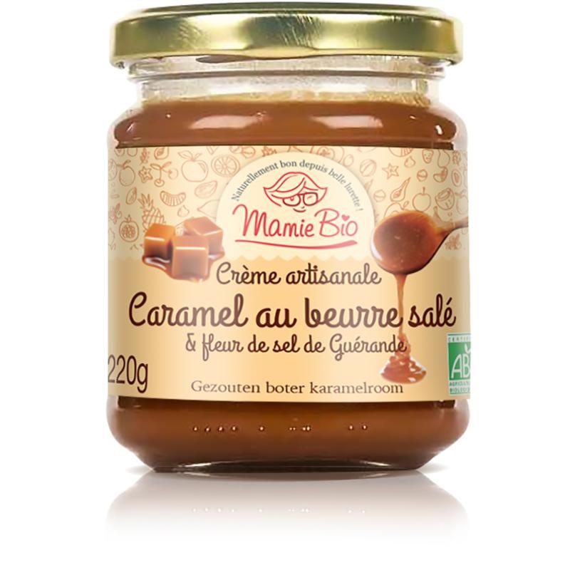 Mamie Bio Mamie Bio Karamell Meersalzpaste Bio (220 Gramm)