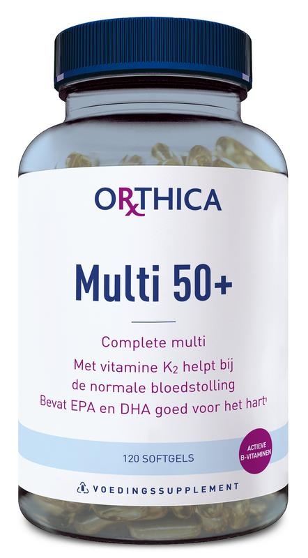 Orthica Multi 50+ Soft Caps (120 Soft Caps)