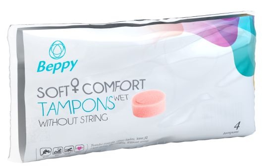 Beppy Soft+ Comfort Tampons nass (4 Stück)