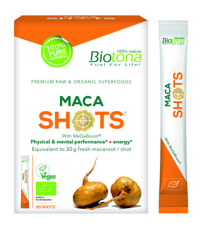 Biotona Biotona Maca shots 2.2 Gramm bio