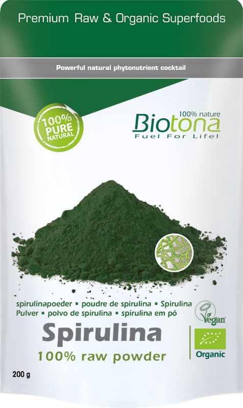 Biotona Biotona Spirulina raw powder bio