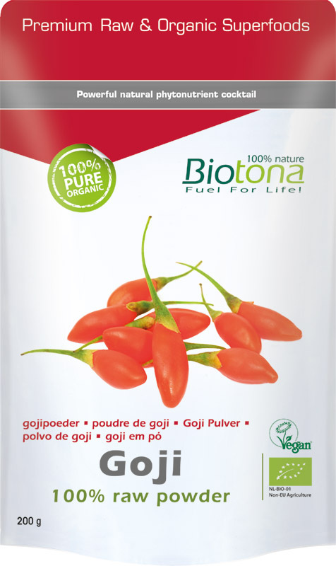 Biotona Biotona Goji raw powder bio