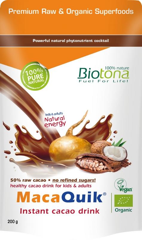 Biotona Biotona Macaquick instant cacao bio