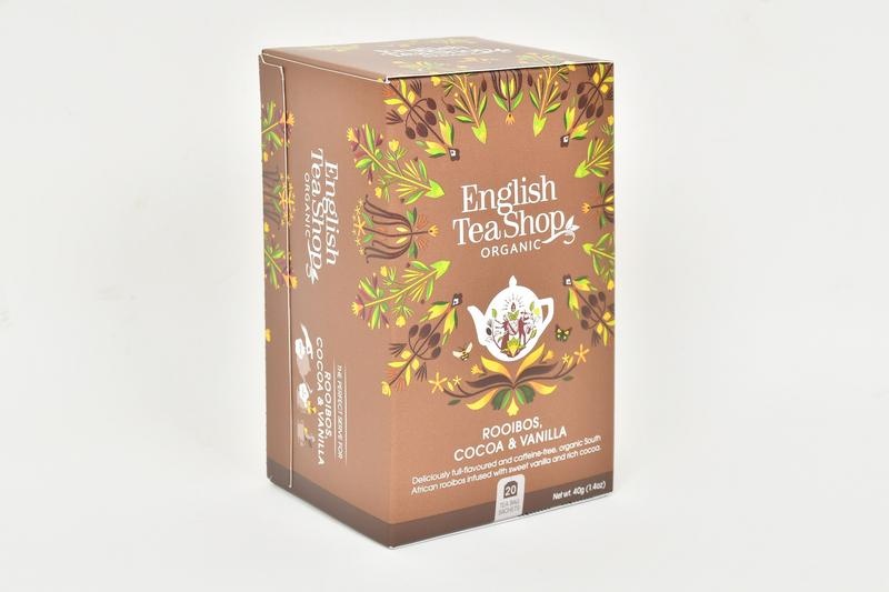 English Tea Shop Rooibos-Kakao und Vanille Bio (20 Beutel)
