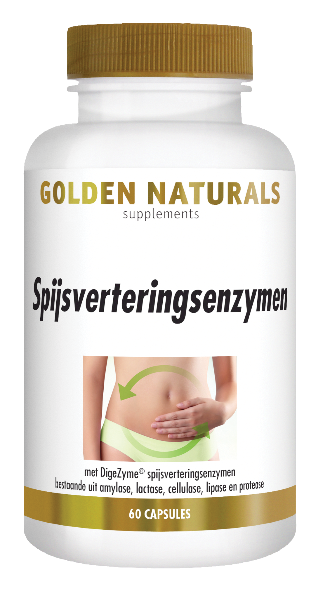 Golden Naturals Verdauungsenzyme (60 VCaps)