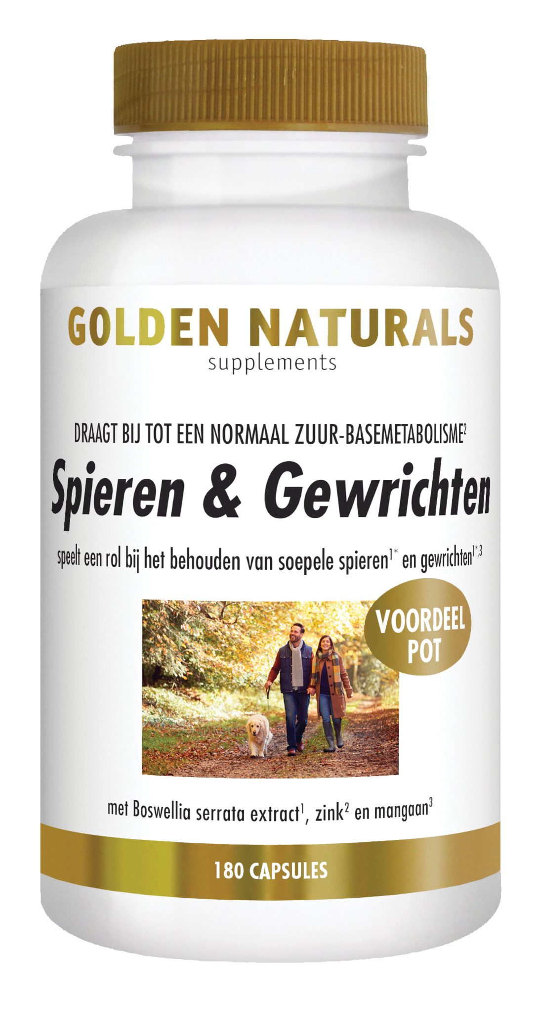 Golden Naturals Golden Naturals Muskeln und Gelenke (180 Caps)
