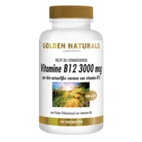 Golden Naturals Golden Naturals Vitamin B12 3000µg (120 Lutschtab)