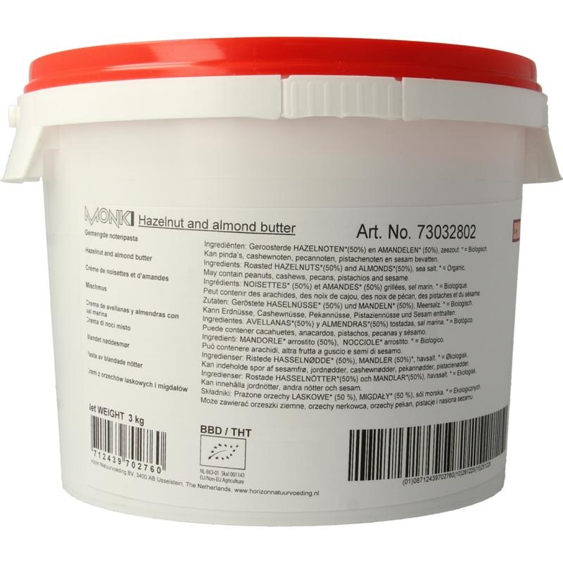Monki Monki Gemischte Nussbutter mit Salz Bio (3 kg)