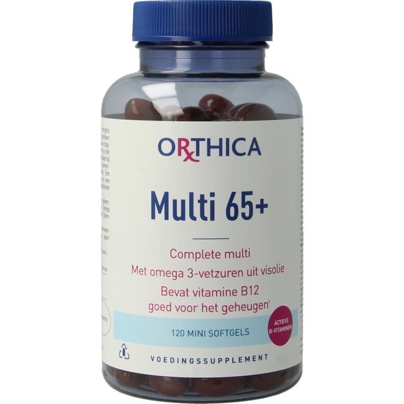 Orthica Multi 65+ Soft Caps (120 Soft Caps)