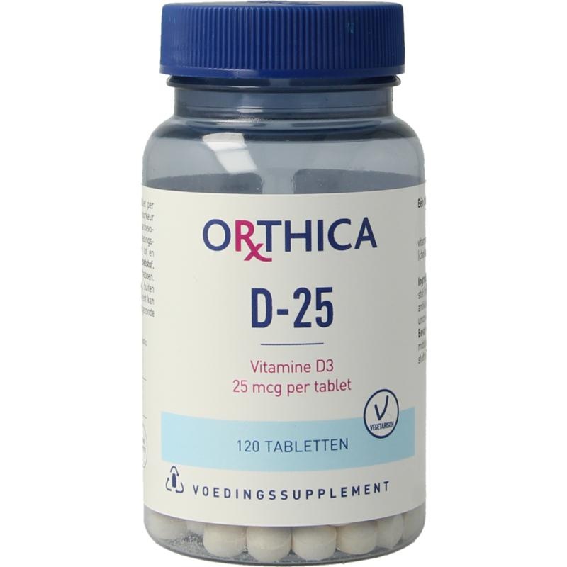 Orthica Vitamin D-25 (120 Tab)