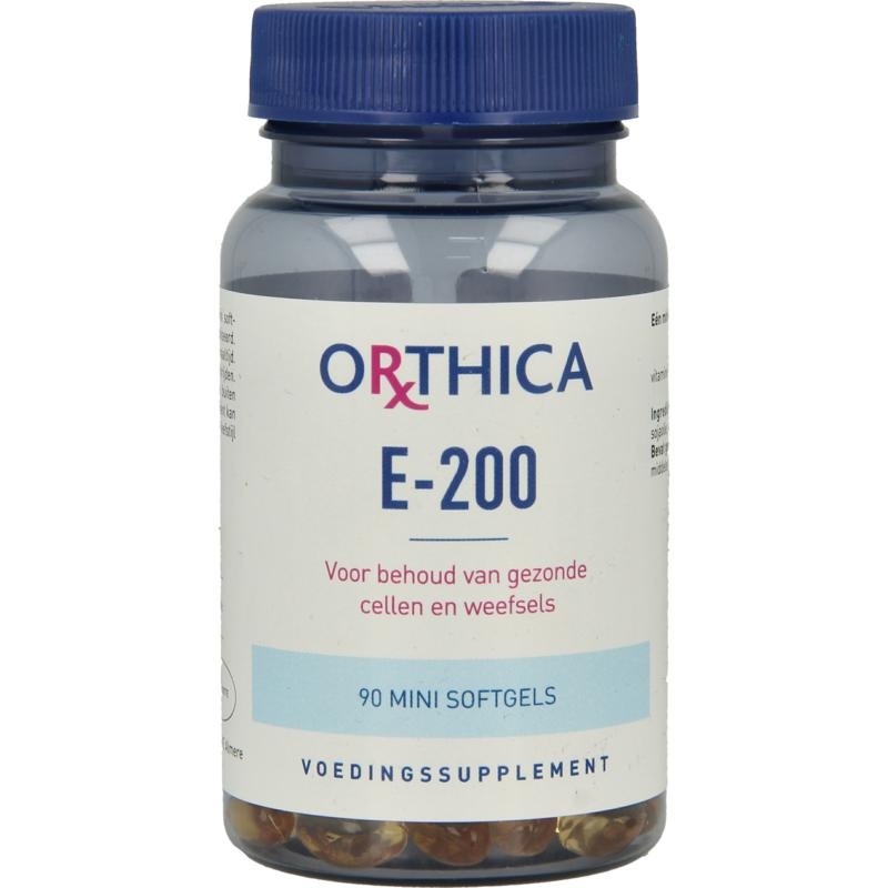 Orthica Orthica Vitamin E 200 (90 Soft Caps)