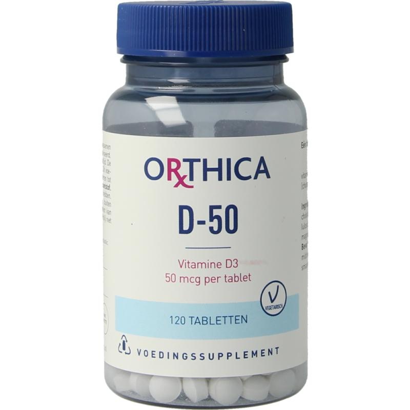 Orthica Vitamin D-50 (120 Tab)