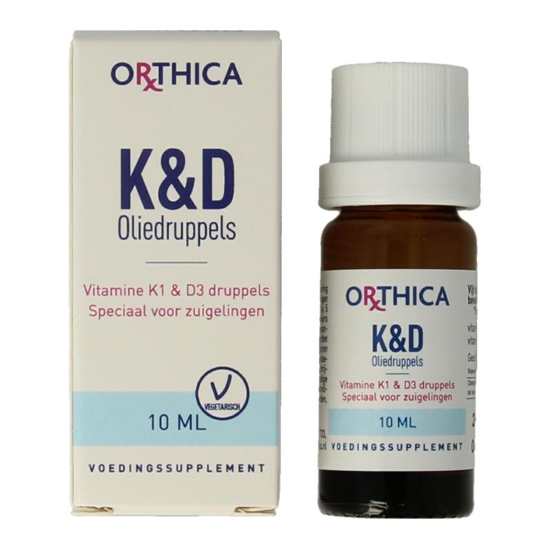 Orthica Vitamin K & D Säugling (10 Ml)