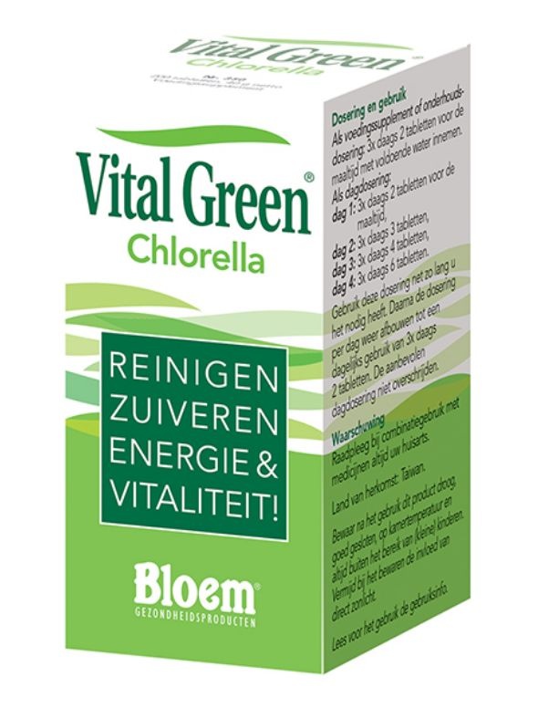 Bloem Bloem Chlorella vital grün (1000 Tab)